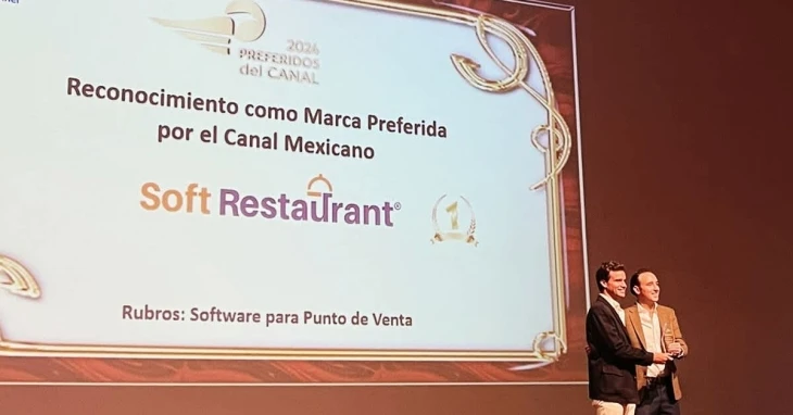 Soft Restaurant® Recibe el Reconocimiento como Marca Preferida por el Canal de Distribuidores